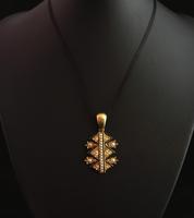 Victorian Blue Enamel & Split Pearl Pendant, 9ct Gold (4 of 12) Victorian Blue Enamel & Split Pearl Pendant, 9ct Gold (4 of 12)