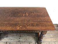 Early 20th Century Antique Oak Refectory Table (8 of 16) Early 20th Century Antique Oak Refectory Table (8 of 16)