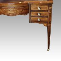 Edwardian Inlaid Rosewood Writing Table (11 of 12) Edwardian Inlaid Rosewood Writing Table (11 of 12)