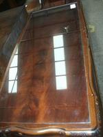 Glass Topped Mahogany Coffee Table (2 of 3) Glass Topped Mahogany Coffee Table (2 of 3)