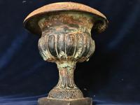 Antique 19th Century Grand Tour Souvenir Cast Iron Urn (10 of 12) Antique 19th Century Grand Tour Souvenir Cast Iron Urn (10 of 12)