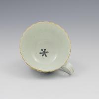 First Period Worcester Porcelain Fluted Cup & Saucer c.1770 (7 of 10) First Period Worcester Porcelain Fluted Cup & Saucer c.1770 (7 of 10)