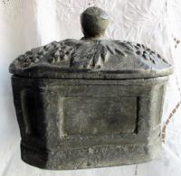 Antique English Georgian Lead Tobacco Box (3 of 8) Antique English Georgian Lead Tobacco Box (3 of 8)