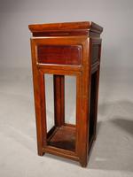 Attractive Pair of Early 20th Century Elm High Stands (3 of 5) Attractive Pair of Early 20th Century Elm High Stands (3 of 5)