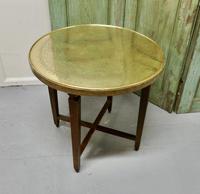 Brass Top Coffee Table or Occasional Table (5 of 5) Brass Top Coffee Table or Occasional Table (5 of 5)