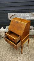 Lovely Antique Design Burr Walnut Bureau (6 of 9) Lovely Antique Design Burr Walnut Bureau (6 of 9)