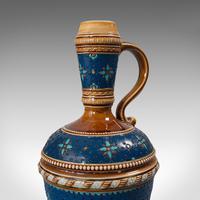 Antique Decorative Ewer, German, Ceramic, Serving Flask, Liqueur Bottle c.1900 (10 of 12) Antique Decorative Ewer, German, Ceramic, Serving Flask, Liqueur Bottle c.1900 (10 of 12)