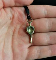 Antique Georgian Gold Heart Watch Key, Citrine & Bloodstone (8 of 9) Antique Georgian Gold Heart Watch Key, Citrine & Bloodstone (8 of 9)
