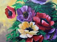 British School Vintage Mid-Century Still Life Floral Study Oil Painting (7 of 12) British School Vintage Mid-Century Still Life Floral Study Oil Painting (7 of 12)