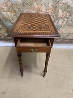 19th Century Games / Occasional Table with Inlaid Top (7 of 7) 19th Century Games / Occasional Table with Inlaid Top (7 of 7)