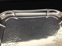 Antique George 1st Silver Salver - 1724 (5 of 5) Antique George 1st Silver Salver - 1724 (5 of 5)