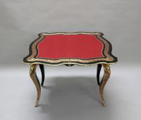 French 19th Century Louis XV Style Boulle Games Occasional Table (11 of 12) French 19th Century Louis XV Style Boulle Games Occasional Table (11 of 12)