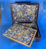 Victorian Rosewood Jewellery Box With Inlay (13 of 15) Victorian Rosewood Jewellery Box With Inlay (13 of 15)