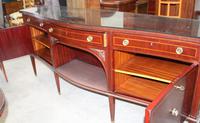1960s Large Mahogany Serpentine Sideboard with Keys (4 of 5) 1960s Large Mahogany Serpentine Sideboard with Keys (4 of 5)