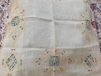 2 Small Pieces of Antique European Linen, Italian Figural Reticella + 2nd in Madeira work. (2 of 7) 2 Small Pieces of Antique European Linen, Italian Figural Reticella + 2nd in Madeira work. (2 of 7)