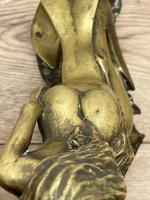 Art Deco French Signed Gilt Bronze 2 Female Nude Mermaids Swimming Statue c.1930 (12 of 41) Art Deco French Signed Gilt Bronze 2 Female Nude Mermaids Swimming Statue c.1930 (12 of 41)