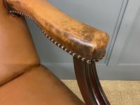 Leather Upholstered Gainsborough Armchair (12 of 12) Leather Upholstered Gainsborough Armchair (12 of 12)