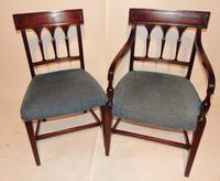 Set 6 Scottish Georgian Mahogany Dining Chairs (7 of 8) Set 6 Scottish Georgian Mahogany Dining Chairs (7 of 8)