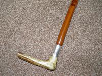 Victorian Hallmarked 1889 Silver Gents Malacca Cane Hunt Whip W/Leather Thong (6 of 11) Victorian Hallmarked 1889 Silver Gents Malacca Cane Hunt Whip W/Leather Thong (6 of 11)