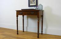 Delightful Little Victorian Leather Topped Single Drawer Desk c.1880 (3 of 12) Delightful Little Victorian Leather Topped Single Drawer Desk c.1880 (3 of 12)