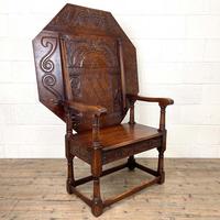 Large Early 20th Century Antique Oak Monk’s Seat (2 of 10) Large Early 20th Century Antique Oak Monk’s Seat (2 of 10)