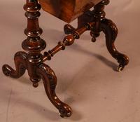 Good Victorian Ladies Sewing Table inlaid with castle ruins (3 of 10) Good Victorian Ladies Sewing Table inlaid with castle ruins (3 of 10)