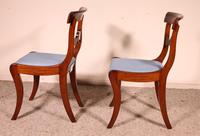 Two Regency Mahogany Chairs Circa 1800 (7 of 8) Two Regency Mahogany Chairs Circa 1800 (7 of 8)