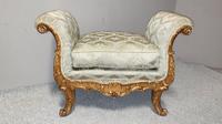 Superb Pair of Gilt Stools (3 of 11) Superb Pair of Gilt Stools (3 of 11)