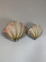 Pair of Art Deco Clamshell Wall Lights, Rewired (3 of 12) Pair of Art Deco Clamshell Wall Lights, Rewired (3 of 12)