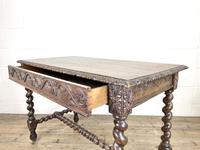 Antique 19th Century Carved Oak Table (9 of 11) Antique 19th Century Carved Oak Table (9 of 11)