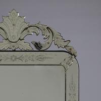 Large Italian Venetian Glass Overmantle Mirror (4 of 8) Large Italian Venetian Glass Overmantle Mirror (4 of 8)
