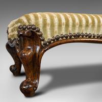 Long Antique Foot Stool, English, Coaching, Fireside, Early Victorian c.1840 (5 of 10) Long Antique Foot Stool, English, Coaching, Fireside, Early Victorian c.1840 (5 of 10)