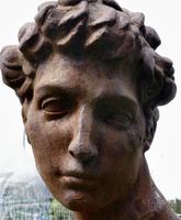 Weathered Cast Iron Statue of Michelangelo's David (8 of 8) Weathered Cast Iron Statue of Michelangelo's David (8 of 8)