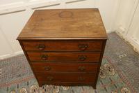Distressed Georgian Flame Mahogany Chest of Drawers (2 of 5) Distressed Georgian Flame Mahogany Chest of Drawers (2 of 5)