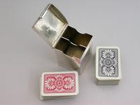 Victorian Silver Miniature Twin Pack Playing Cards Box by Henry Stewart Brown, London, 1899 (9 of 11) Victorian Silver Miniature Twin Pack Playing Cards Box by Henry Stewart Brown, London, 1899 (9 of 11)