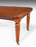 Late Regency Period Mahogany Extending Dining Table with Reeded Decoration (5 of 5) Late Regency Period Mahogany Extending Dining Table with Reeded Decoration (5 of 5)