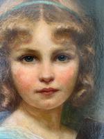 Beautiful Edouard Cabane Original Oil Painting - Jeune Fille Avec Livre c.1906 (2 of 9) Beautiful Edouard Cabane Original Oil Painting - Jeune Fille Avec Livre c.1906 (2 of 9)