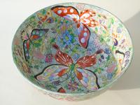 Antique Chinese Porcelain Bowl with Butterflies Famille Rose (7 of 12) Antique Chinese Porcelain Bowl with Butterflies Famille Rose (7 of 12)