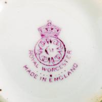 Royal Worcester Fruit Cup Saucer & Plate (9 of 9) Royal Worcester Fruit Cup Saucer & Plate (9 of 9)