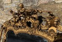 Large Victorian Gilt Overmantel Mirror (13 of 20) Large Victorian Gilt Overmantel Mirror (13 of 20)