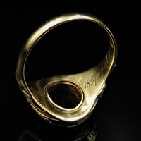 Antique Victorian Blue Sardonyx Signet 18ct 18K Yellow Gold Mourning Ring (8 of 10) Antique Victorian Blue Sardonyx Signet 18ct 18K Yellow Gold Mourning Ring (8 of 10)