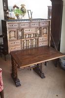 Spanish Walnut Vargueno or Bargueño Desk / Bureau