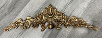 Pediment Antique French Metal Ornate Decoration (1 of 6)