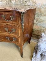 French 19th Century Kingwood Commode with Marble Top (3 of 6) French 19th Century Kingwood Commode with Marble Top (3 of 6)