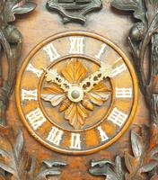 Antique Carved Early Cuckoo Clock Weight Driven Visible Pendulum (4 of 14) Antique Carved Early Cuckoo Clock Weight Driven Visible Pendulum (4 of 14)