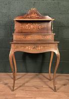 French Inlaid Rosewood Ladies Writing Table (2 of 8) French Inlaid Rosewood Ladies Writing Table (2 of 8)