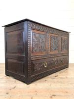 18th Century Carved Oak Mule Chest (12 of 13) 18th Century Carved Oak Mule Chest (12 of 13)