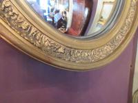 Antique Plaster Gilt Convex Wall Mirror (3 of 7) Antique Plaster Gilt Convex Wall Mirror (3 of 7)