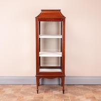 Pagoda Topped Edwardian Inlaid Mahogany Display Cabinet (10 of 14) Pagoda Topped Edwardian Inlaid Mahogany Display Cabinet (10 of 14)