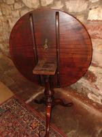 Georgian Cuban Mahogany Tip Top Tripod Table (5 of 6) Georgian Cuban Mahogany Tip Top Tripod Table (5 of 6)